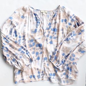 See ya soon blouse women’s top tie dye